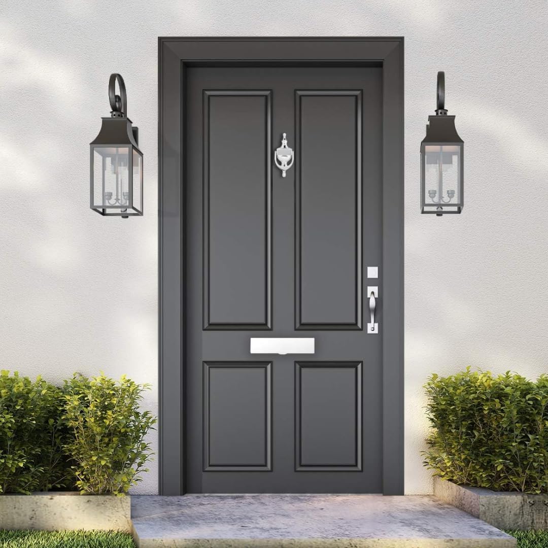 Victorian Urn Door Knocker for Front Door, Classic Design with Universal Fixing or Self-Adhesive Option, Polished Chrome - Image 4